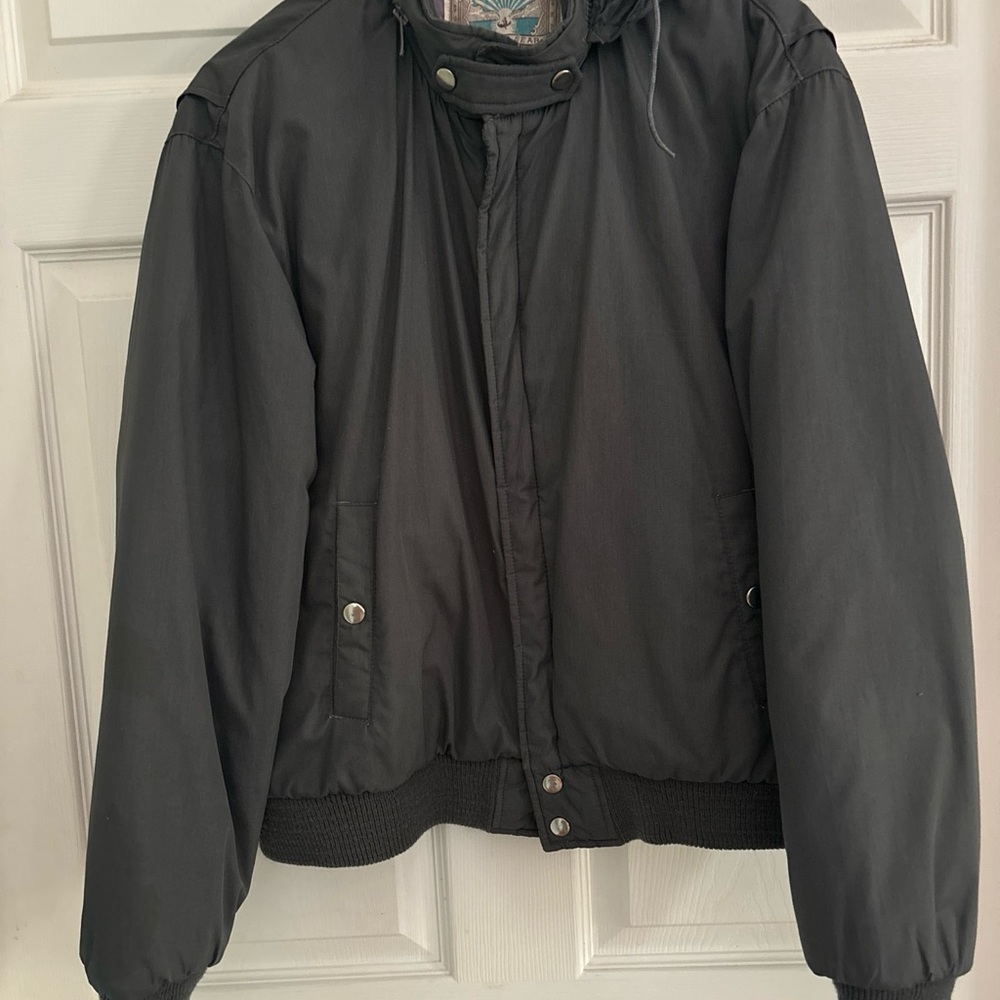 William Barry Gray Bomber Jacket